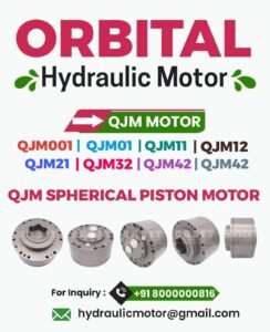 QJM Spherical Piston Hydraulic Motor Manufacturer in Ahmedabad Mumbai Pune Chennai Bangalore Hyderabad Delhi Nashik Kolkata Nagpur Coimbatore India